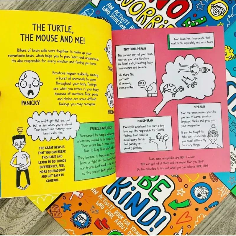 Sách - Mindful kids 6 books, Bộ 6 cuốn Activity Book 1033210