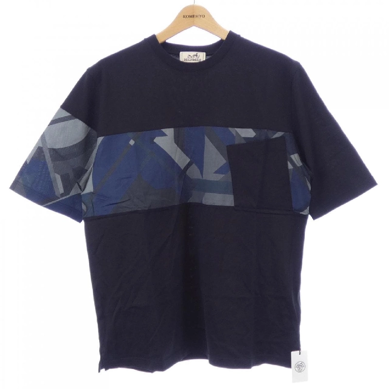 Áo thun HERMES in sọc túi *31-5758 - Hàng hiệu Chính hãng 891592