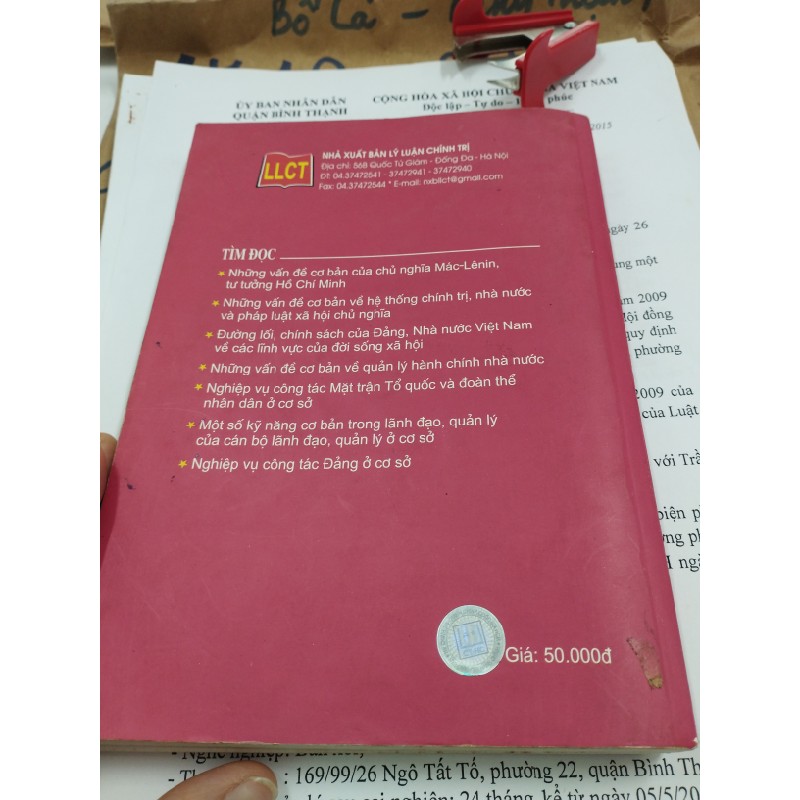 Những vấn đề cơ bản về đảng cộng sản và lịch sử đẩng cộng sản việt nam 20074