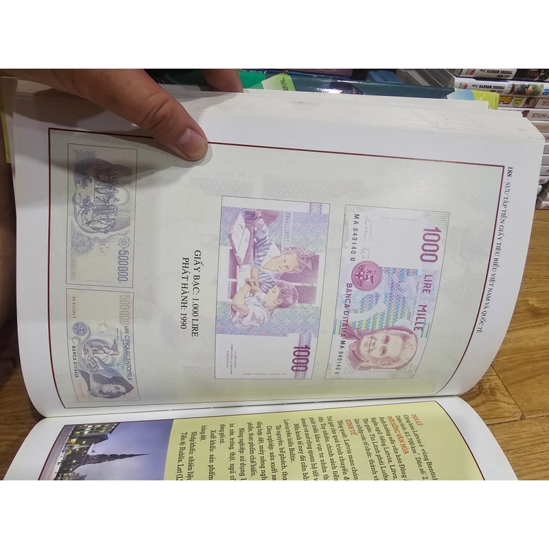 sưu tập tiền giấy tiêu biểu việt nam và quốc tế (bìa cứng,  in 1000q năm 2009)
400k 452615