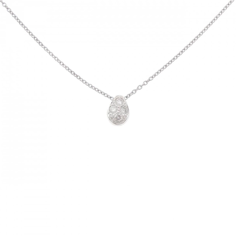 K18WG Dây chuyền kim cương - Hàng hiệu Authentic 859247