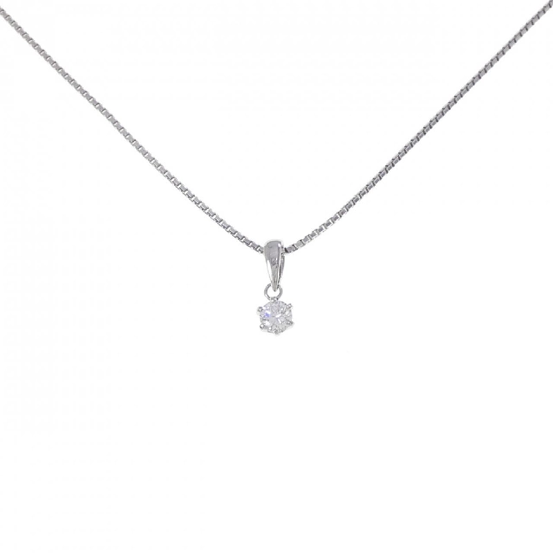 Dây chuyền kim cương Solitaire PT900/PT850 0.21CT - Hàng hiệu Chính hãng 861719