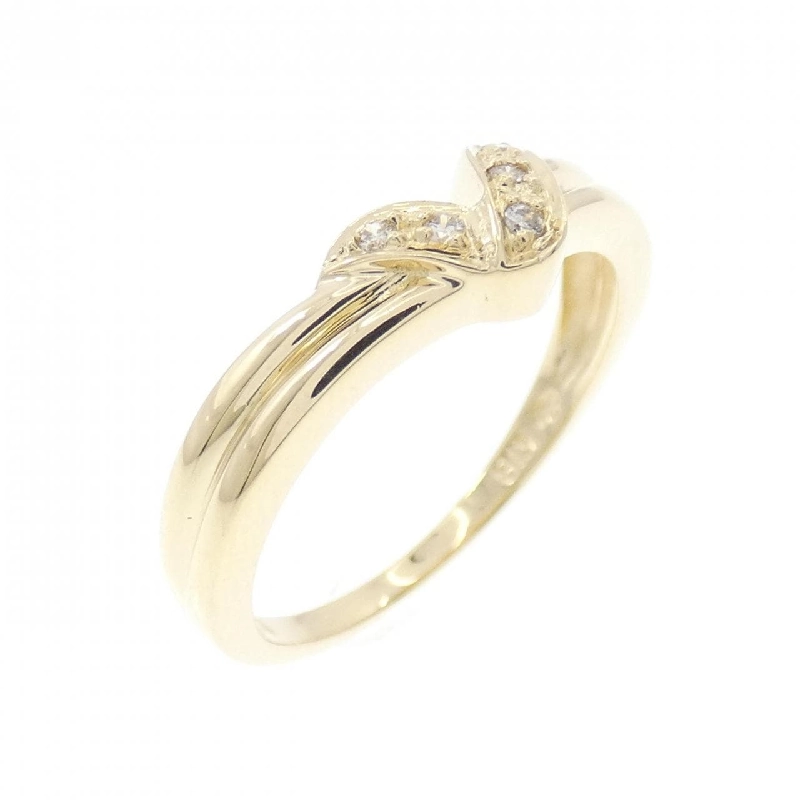 Nhẫn kim cương K18YG 0.04CT - Hàng hiệu chính hãng 846881