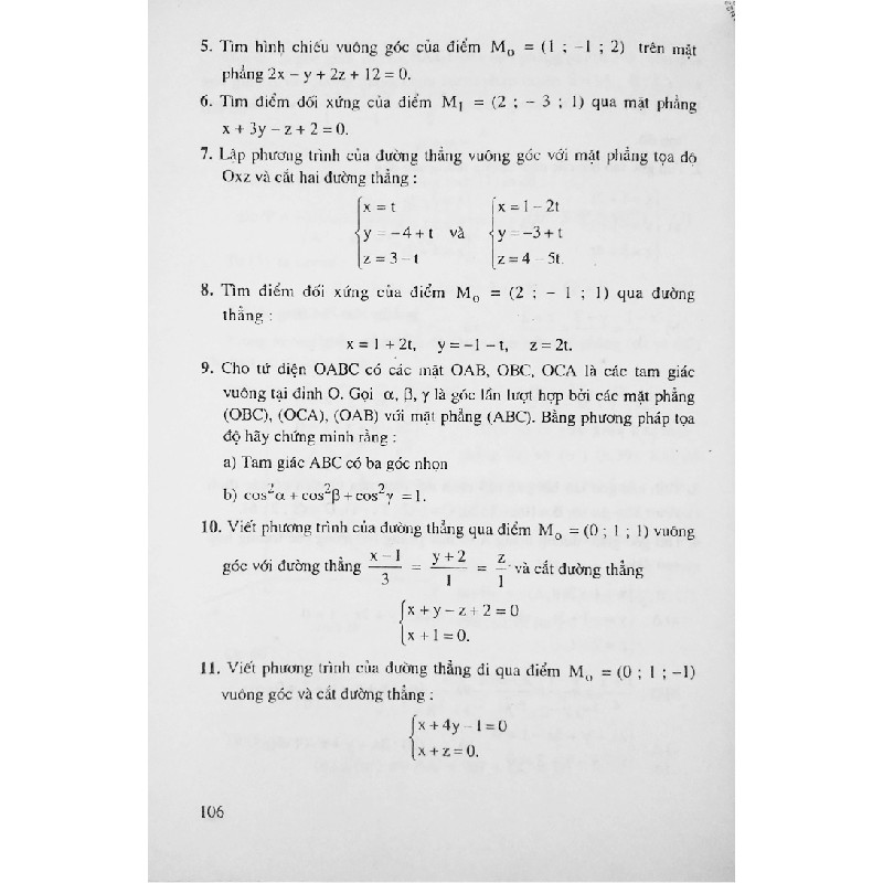 Hình học lớp 12 xưa 11570