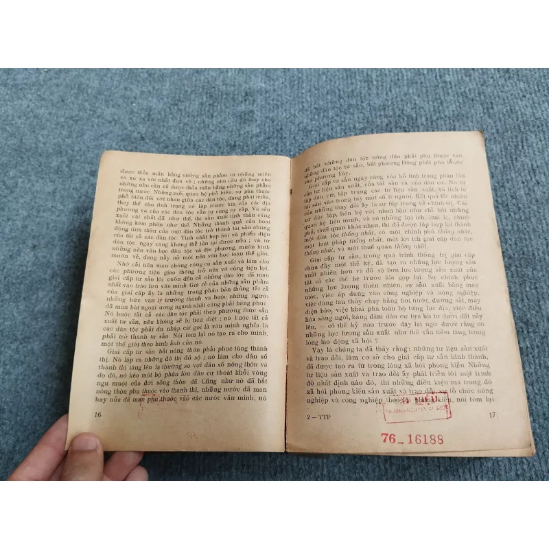 TRÍCH TÁC PHẨM KINH ĐIỂN VỀ CHỦ NGHĨA XÃ HỘI KHOA HỌC TẬP I 688738