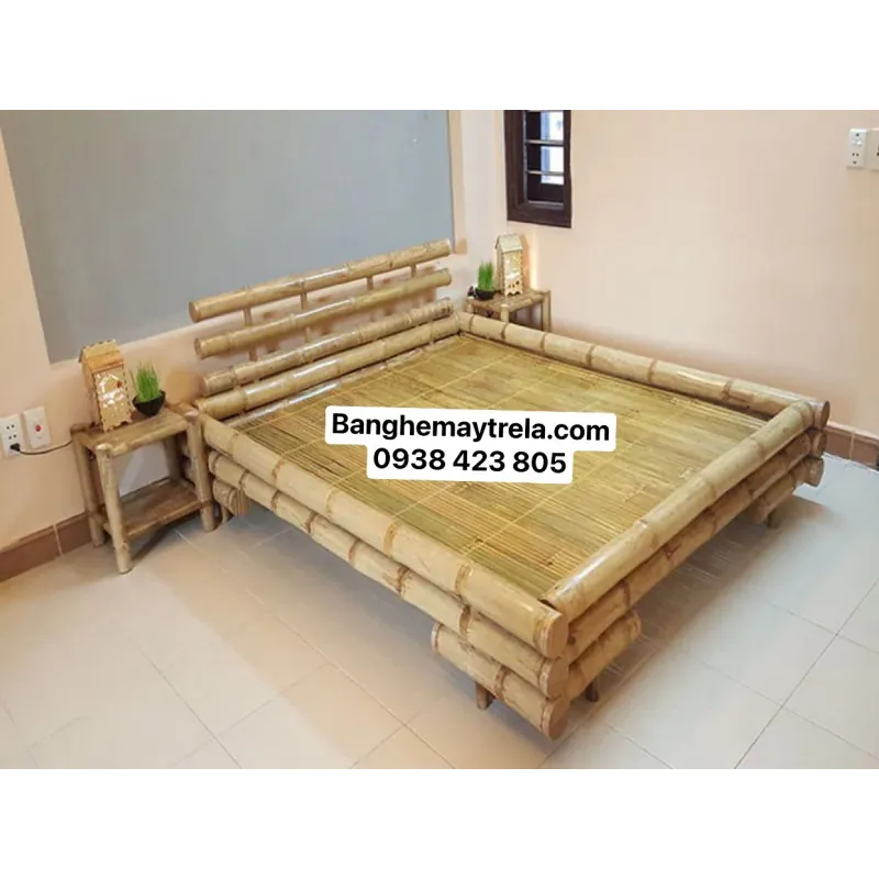 Giường tre phòng ngủ 594146