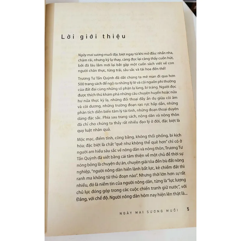 NGÀY MAI SƯƠNG MUỐI - Trương Tư Tần Quỳnh (size 15.5x23cm - 529 trang) 744667