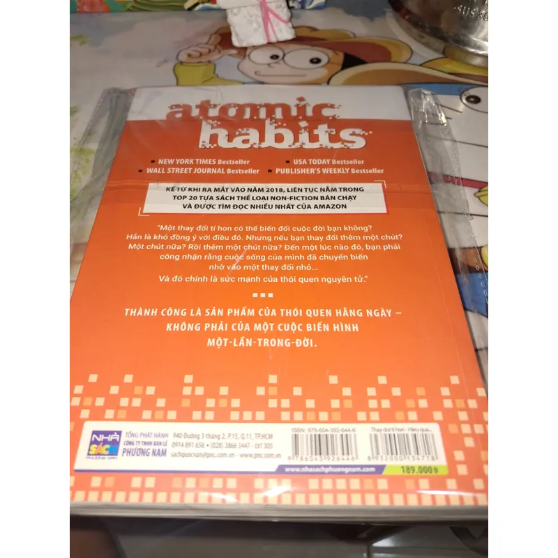 Atomic habits - thay đổi tí hon hiểu quả bất ngờ 732142