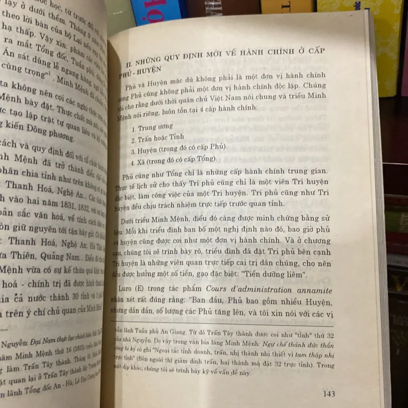 CẢI CÁCH HÀNH CHÍNH DƯỚI TRIỀU MINH MỆNH (1820-1840) 966429