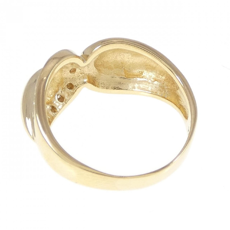 Nhẫn kim cương K18YG 0.08CT 672061