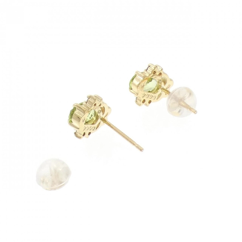 K18YG Peridot Bông tai - Hàng hiệu Chính hãng 867818