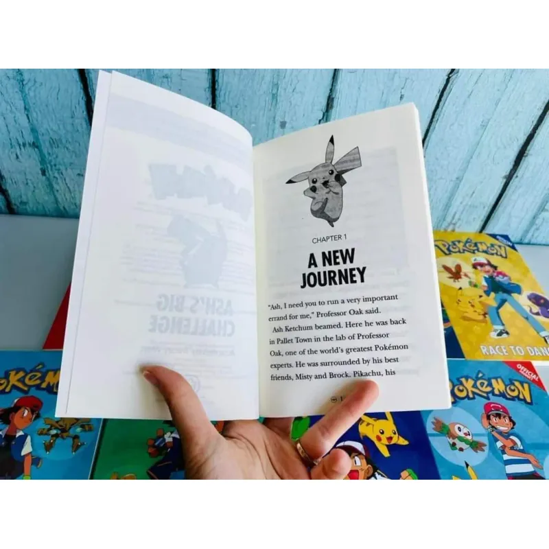 Bộ sách - Pokemon - 15 books - Hộp đỏ - No box 746994