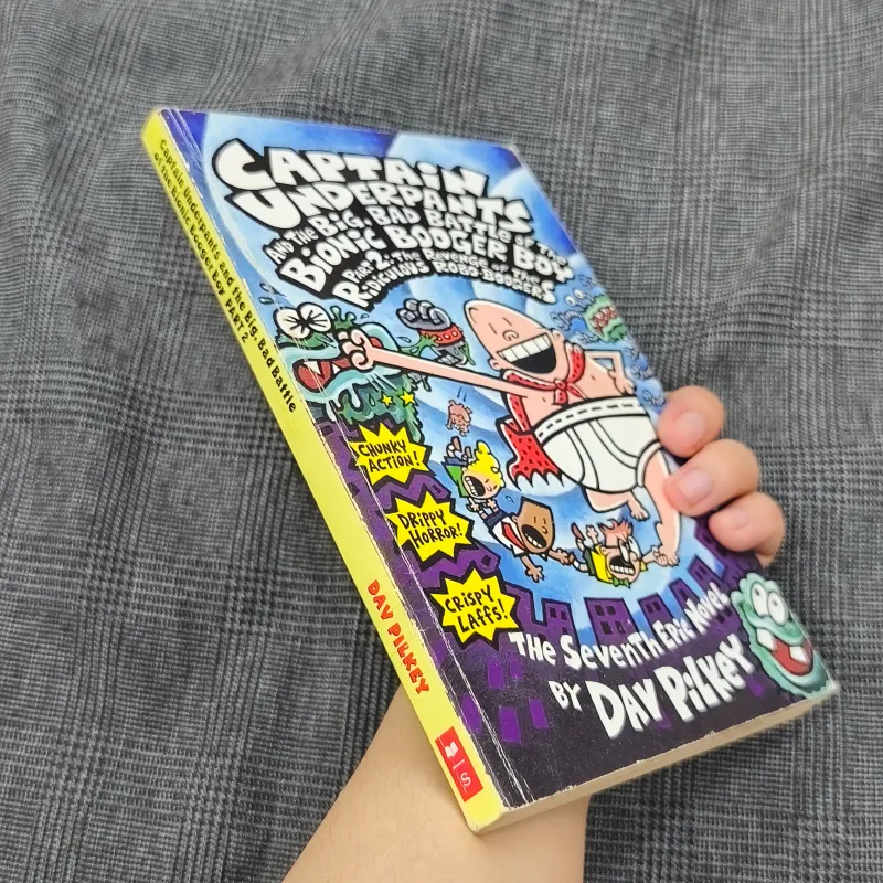 (Ngoại văn) Captain Underpants and the Big, Bad Battle of the Bionic Booger Boy (Part 2) 1035880