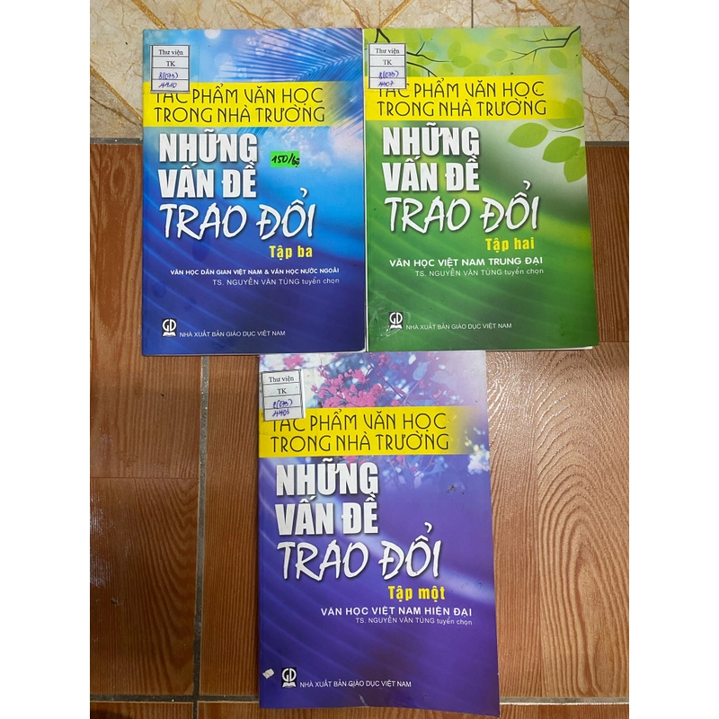 Tác Phẩm Vh Trong Nhà Trường Những Vấn Đề Trao Đổi (Trọn Bộ)  501410