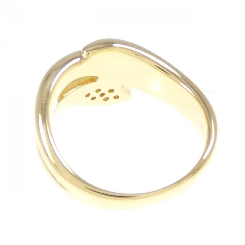 Nhẫn kim cương K18YG 0.07CT 667684