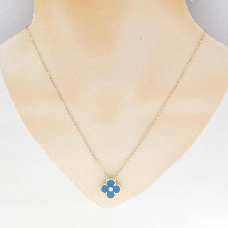 Vòng cổ Van Cleef & Arpels Vintage Alhambra - Hàng hiệu Authentic 841809