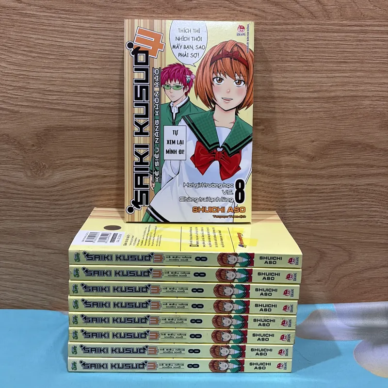 II Truyện Tranh: SAIKI KUSUO _ Kẻ Siêu Năng Khốn Khổ (Tập 8) - SHUICHI ASO 719056