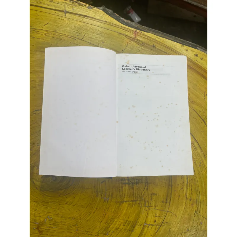 OXFORD ADVANCED LEARNER’S DICTIONARY OF CURRENT ENGLISH-A.S HORNBY 731924