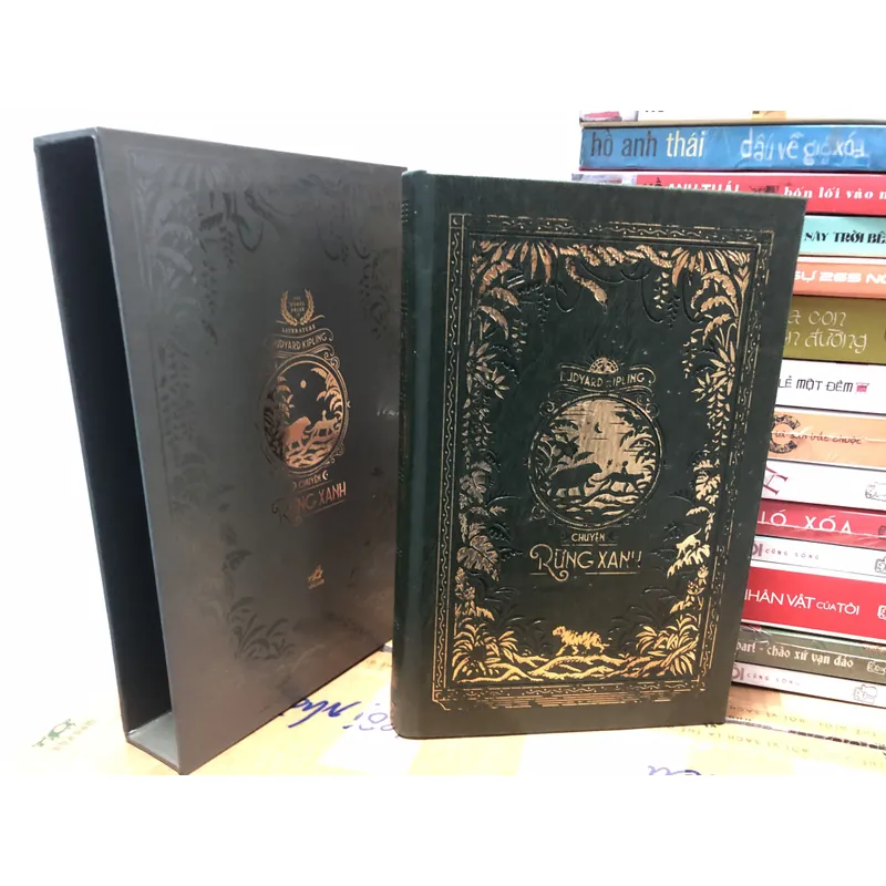 Chuyện Rừng Xanh bìa da Nhã Nam - còn nguyên hộp - sách đẹp 674020