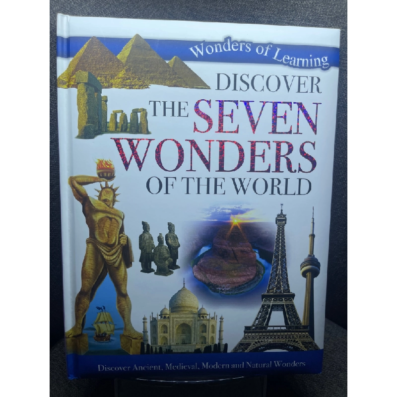 The seven wonders of the world mới 90% sách tranh màu ngoại văn kỳ quan thế giới Wonders of learning HPB1605 SÁCH NGOẠI VĂN 181581