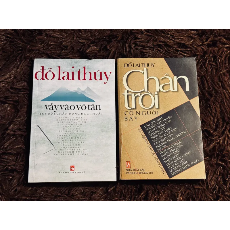 Combo 2c Đỗ Lai Thuý (có chữ ký tác giả) 1017647