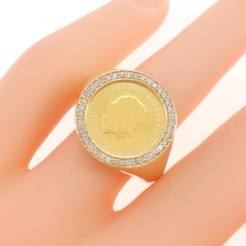 Nhẫn kim cương K18YG 0.20CT - Hàng hiệu Authentic 850240