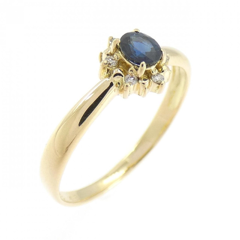 Nhẫn Sapphire K18YG - Hàng hiệu Chính hãng 851904