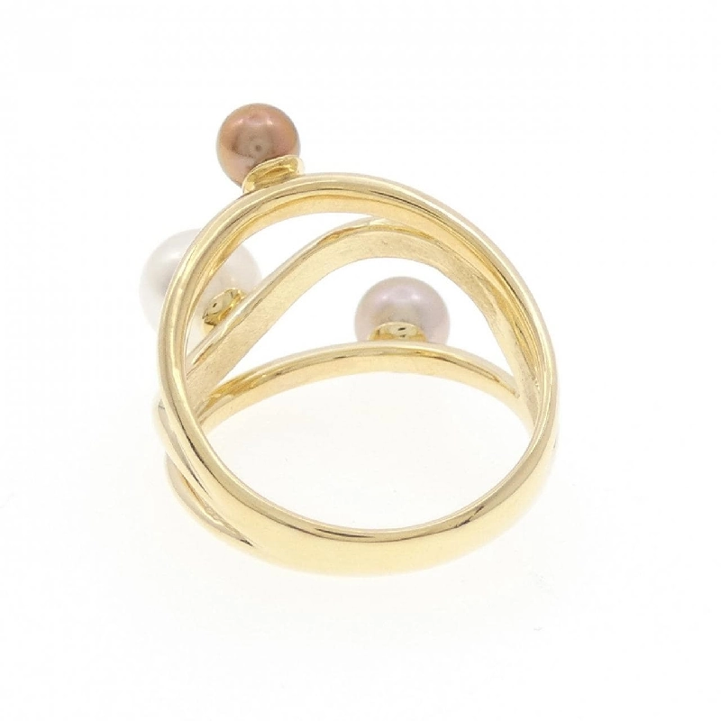 Nhẫn ngọc trai Akoya K18YG - Hàng hiệu Authentic 850812