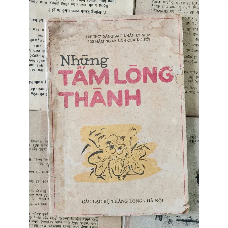 Tập thơ dâng Bác: NHỮNG TẤM LÒNG THÀNH 705500
