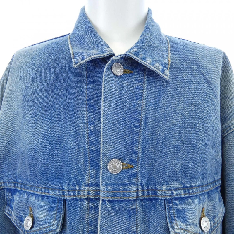 BALENCIAGA 678354 TCW03 UNISEX Áo khoác denim - Hàng hiệu Chính hãng 890282