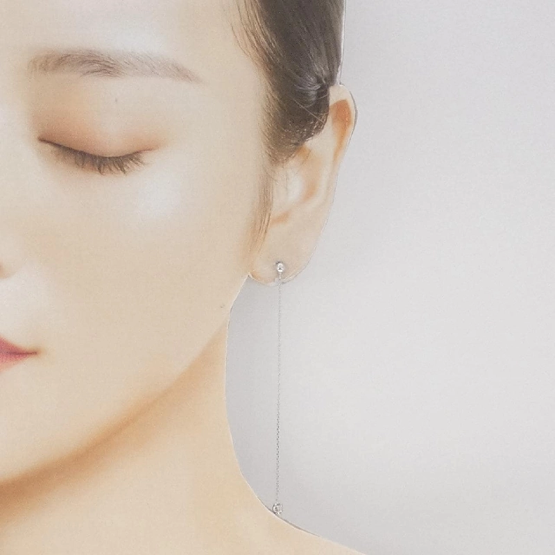 K18WG Bông tai kim cương 0.20CT - Hàng hiệu Chính hãng 865422