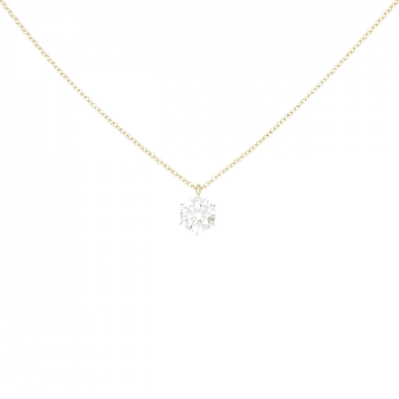 Dây chuyền kim cương K18YG 0.513CT G SI2 EXT - Hàng hiệu Chính hãng 873984