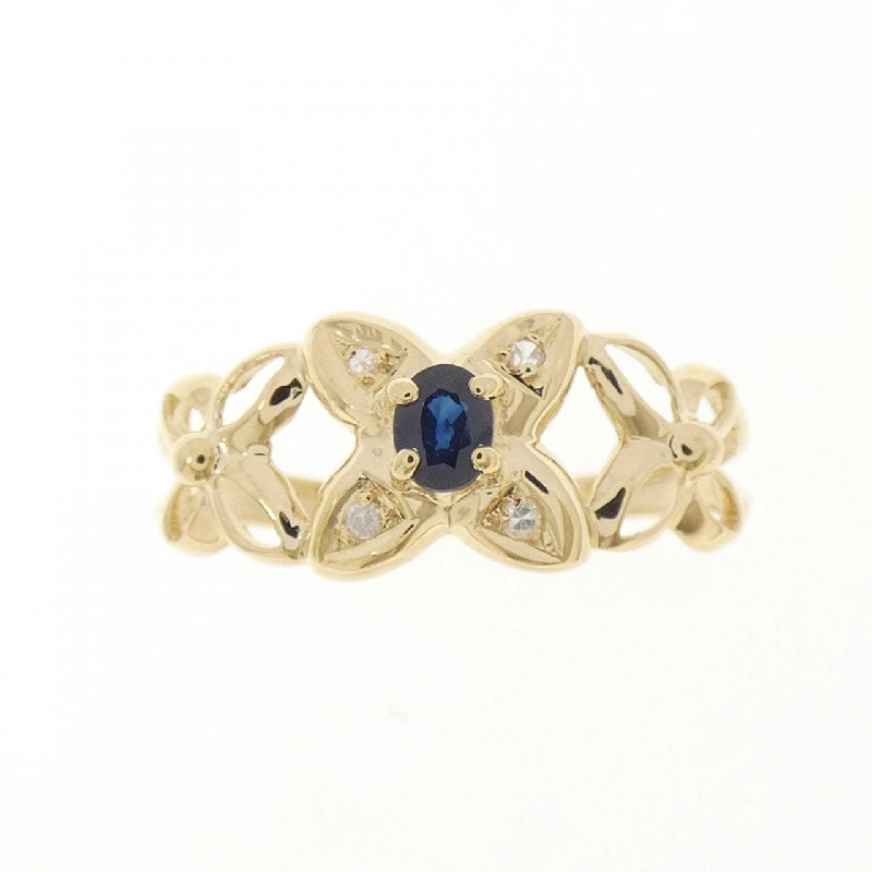 Nhẫn Sapphire K18YG 668713