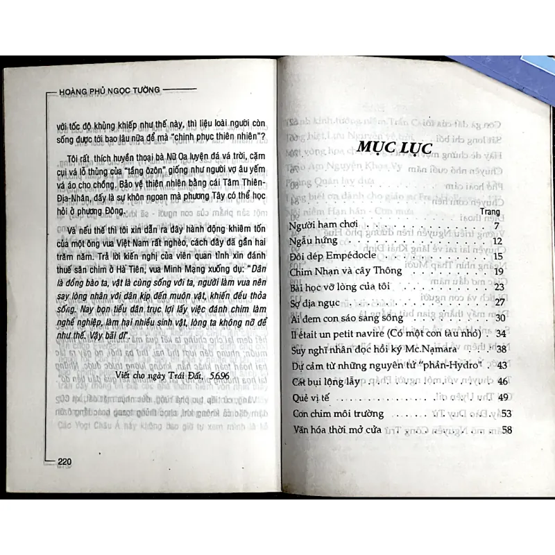 NHÀN ĐÀM- HOÀNG PHỦ NGỌC TƯỜNG ( Bút ký) 1019050