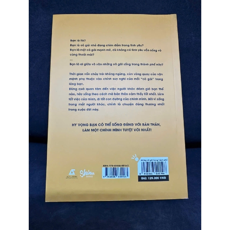[Phiên Chợ Sách Cũ] Những Cô Gái Trong Thành Phố, 2019 - Hạ Bất Lục H1108 SBM 919722