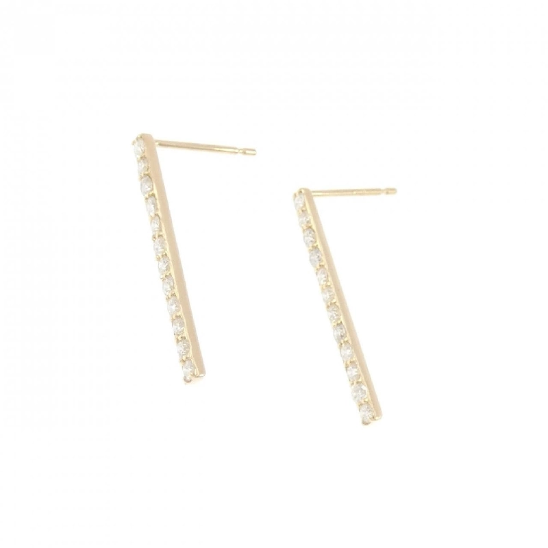 K18YG Bông tai kim cương 0.40CT - Hàng hiệu Chính hãng 873248