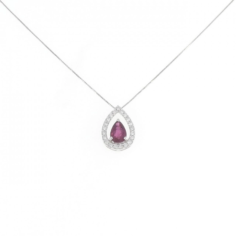 Dây chuyền ruby PT 0.75CT - Hàng hiệu chính hãng 863344