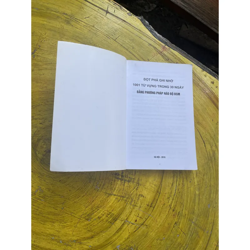 1001 TỪ VỰNG TRONG 30 NGÀY BẰNG PHƯƠNG PHÁP NÃO BỘ BSM 596662