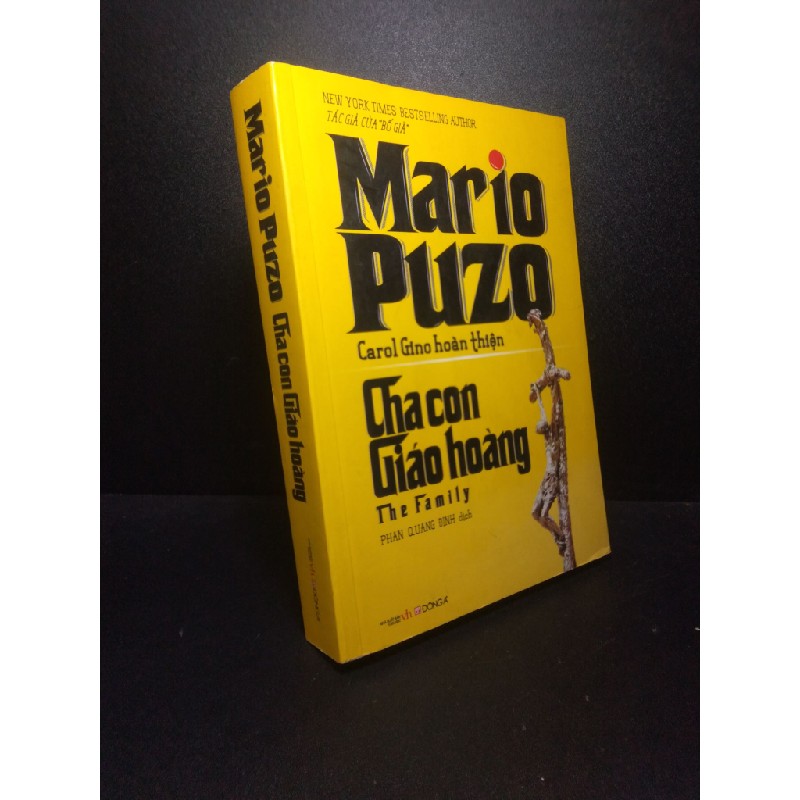 Mario puzo cha con giáo hoàng 2018 mới 80% bẩn bìa ố nhẹ HCM0611 30904