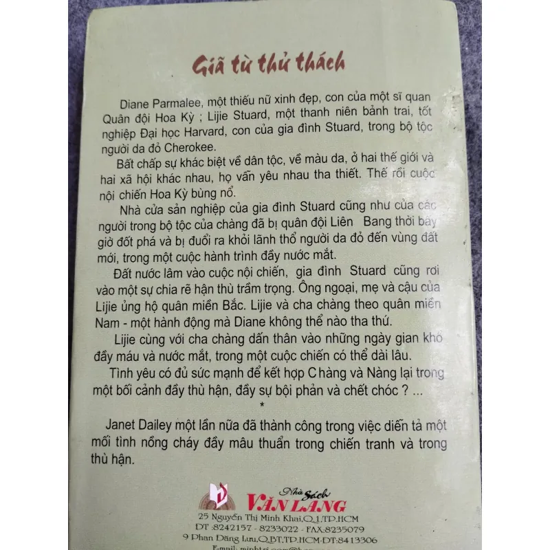 GIÃ TỪ THỬ THÁCH - JANET DAILEY 574642