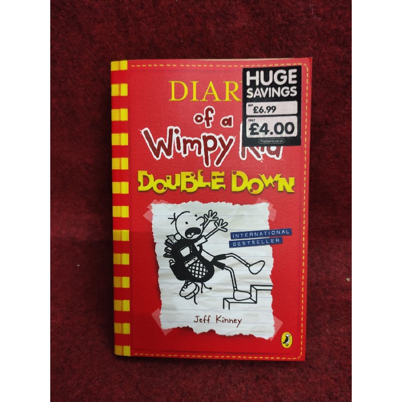 Diary of a wimpy kid Double Down mới 90% 134334