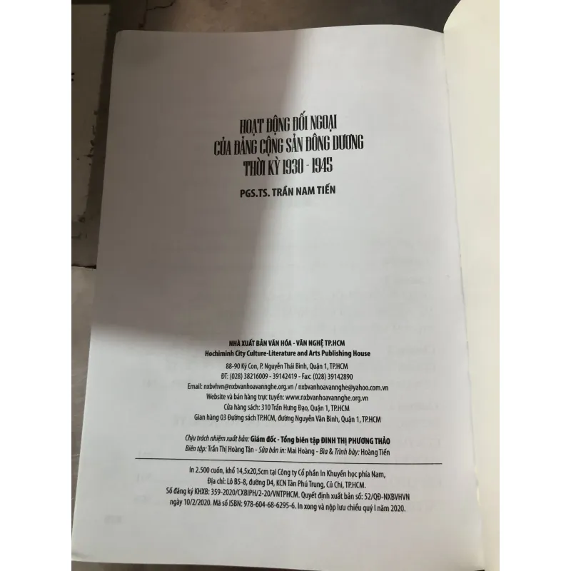 Hoạt động đối ngoại của Đảng Cộng Sản Đông Dương thời kỳ 1930-1945 977546