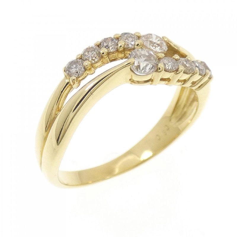 Nhẫn kim cương K18YG 0.50CT - Hàng hiệu Chính hãng 851485