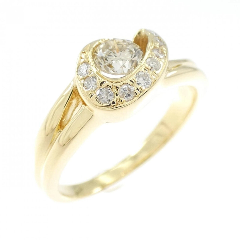 Nhẫn kim cương K18YG 0.50CT 665358