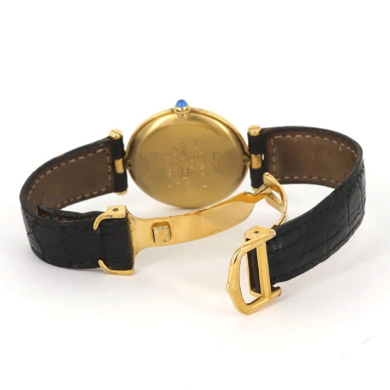 Cartier MustVLC LM GP W1006454 GP Quartz - Hàng hiệu Authentic 881804