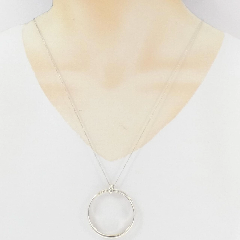 Dây chuyền lớn hình tròn Tiffany Melody - Hàng hiệu Authentic 842884