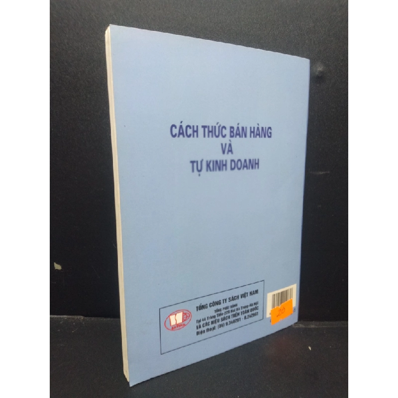 [Phiên Chợ Sách Cũ] Cách thức bán hàng và tự kinh doanh Hoàng Lê Minh 2005 2303 420904