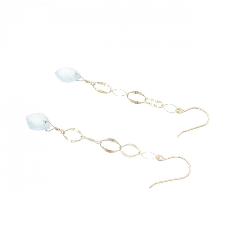 K10YG Aquamarine Bông tai - Hàng hiệu Chính hãng 875835