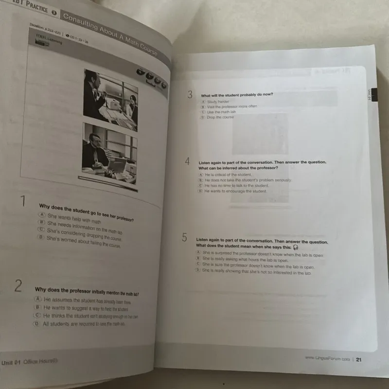 Hooked on TOEFL listening 698063