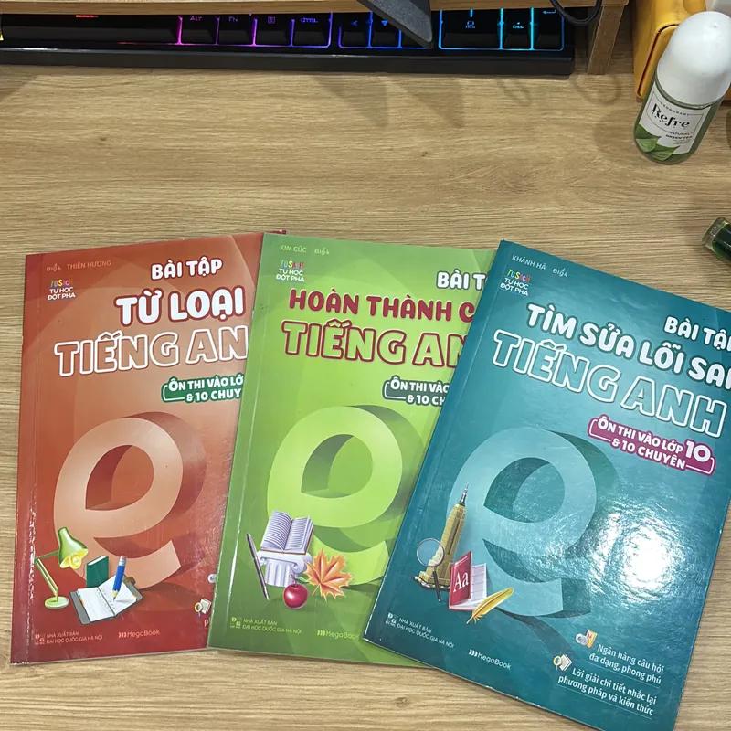 Combo 3 quyển bài tập tiếng anh  733893